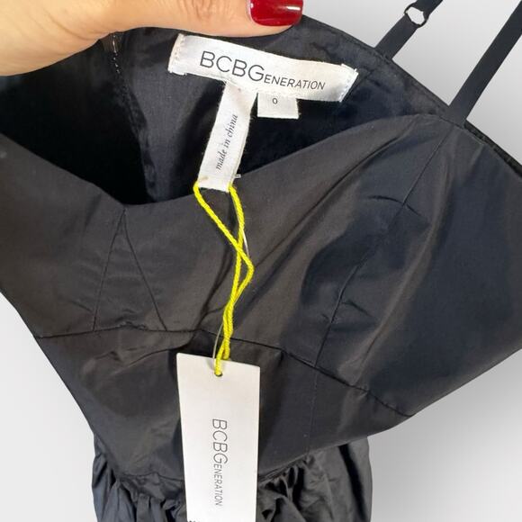 NEW BCBGeneration little black dress size 0 - Picture 5 of 6